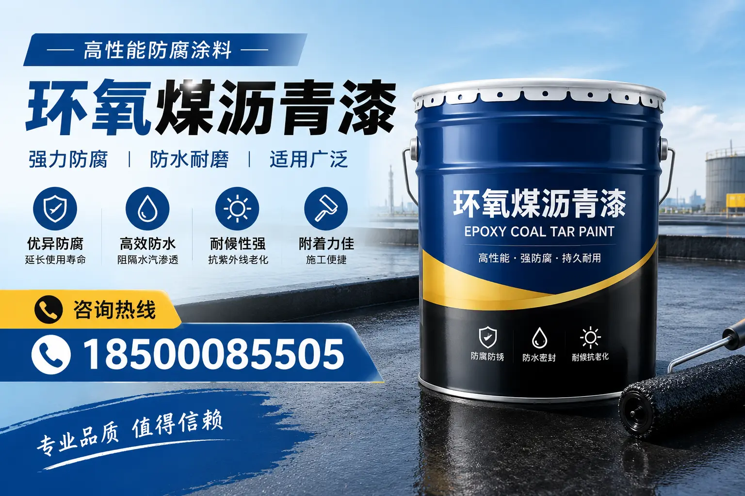 环氧煤沥青漆的主要成分与功能，二道江用户深度了解